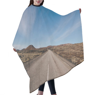 Personality  Empty Road Hair Cutting Cape