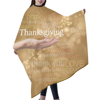 Personality  Celebrate Thanksgiving Hair Cutting Cape