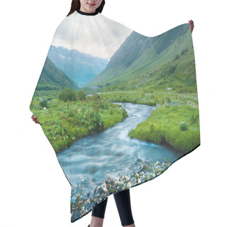 Personality  Amazing Landscape With River Hair Cutting Cape