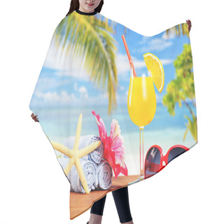 Personality  Cocktail And Summer Accessories Hair Cutting Cape