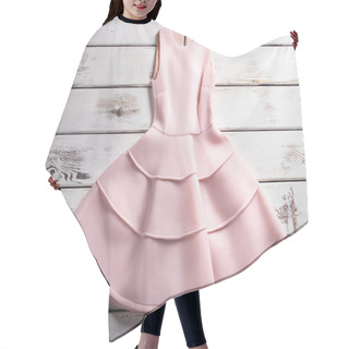 Personality  Dress On Stores Showcase. Hair Cutting Cape