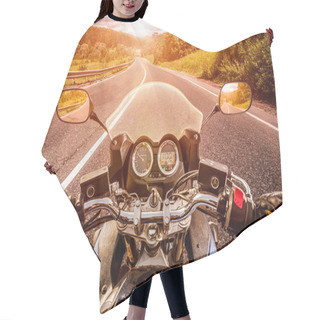 Personality  Biker First-person View Hair Cutting Cape