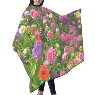 Personality  Garden Bed Full Of Flowers Hair Cutting Cape