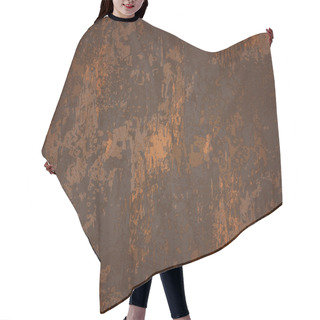 Personality  Abstract Seamless Texture Of Rusted Metal Hair Cutting Cape