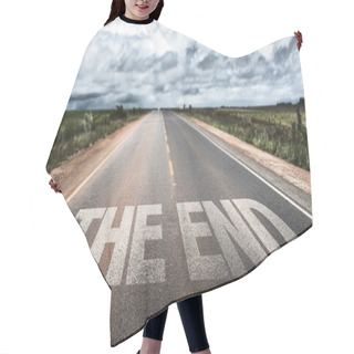 Personality  The End On Rural Road Hair Cutting Cape