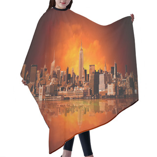 Personality  New York City Panorama Hair Cutting Cape