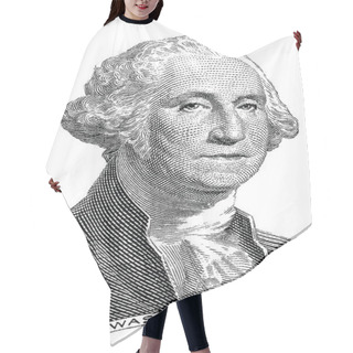 Personality  George Washington (vector) Hair Cutting Cape