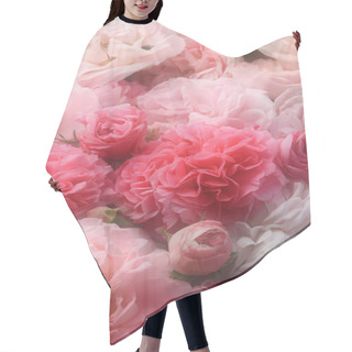 Personality  Rose Hair Cutting Cape