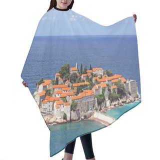 Personality  Sveti Stefan Island, Montenegro Hair Cutting Cape