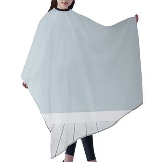 Personality  Blue Concrete Wall Hair Cutting Cape