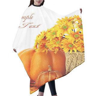 Personality  Autumn Background Hair Cutting Cape