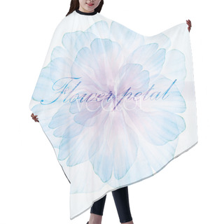 Personality  Watercolor Floral Vintage Card Hair Cutting Cape