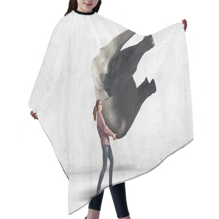 Personality  I Am Strong Enough Hair Cutting Cape