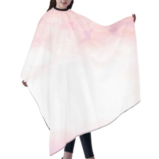 Personality  Abstract Pink Background Hair Cutting Cape