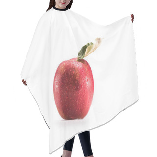 Personality  Ripe Apple With Water Drops Hair Cutting Cape