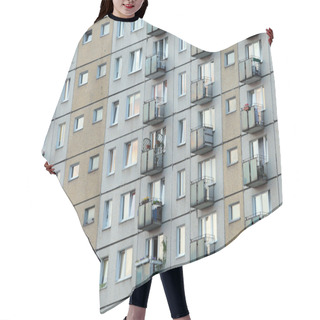 Personality  Block Of Flats Hair Cutting Cape