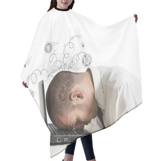 Personality  Stress Concept Hair Cutting Cape