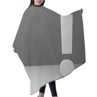 Personality  Exclamation Mark Background Hair Cutting Cape