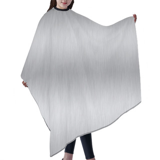 Personality  Brushed Steel Hair Cutting Cape