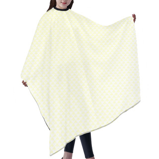 Personality  Pale Yellow Textured Background Hair Cutting Cape