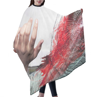 Personality  Deadly Accident Hair Cutting Cape