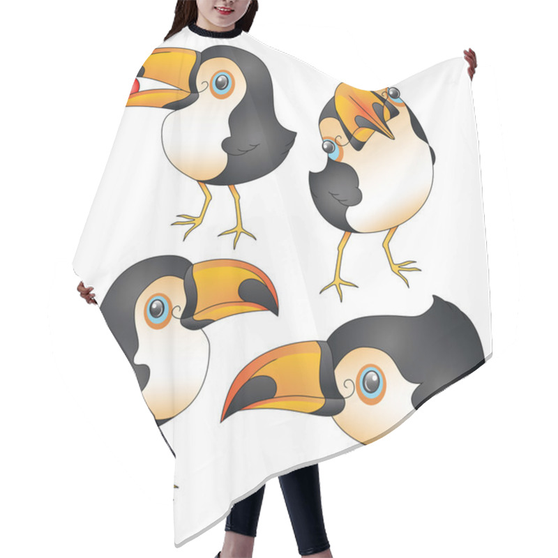 Personality  Toucans Hair Cutting Cape