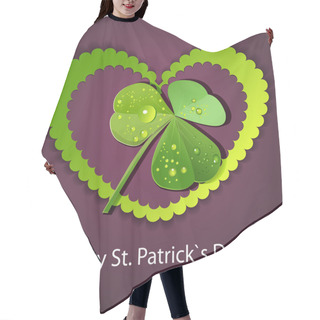 Personality  St. Patrick's Day Card Hair Cutting Cape