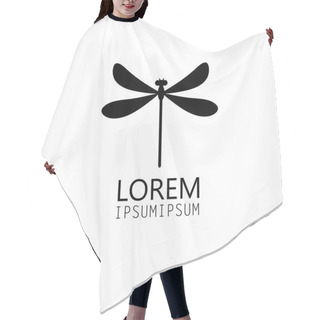 Personality  Beautiful Icon Dragonfly Hair Cutting Cape