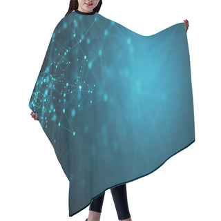 Personality  Wireless Technology Concept Hair Cutting Cape