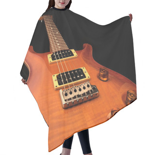 Personality  Electric Guitar Isolated Hair Cutting Cape