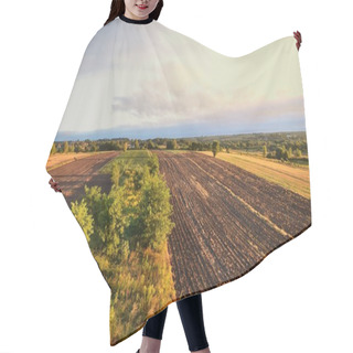 Personality  Field Landscape In Sunshine Hair Cutting Cape