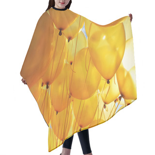 Personality  Balloons Background Hair Cutting Cape