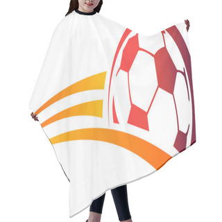Personality  Foot Ball Hair Cutting Cape
