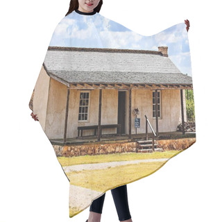 Personality  A Shot Of Historic Fort Martin Scott In Fredericksburg, Texas Hair Cutting Cape