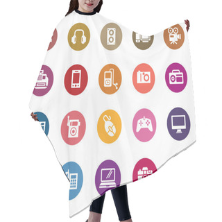 Personality  Digital Products Color Icons Hair Cutting Cape