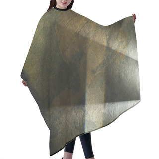 Personality  Light Prism With Beams On Dark Stone Texture Background Hair Cutting Cape