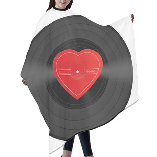 Personality  LP Record Vinyl Heart Love Song Hair Cutting Cape