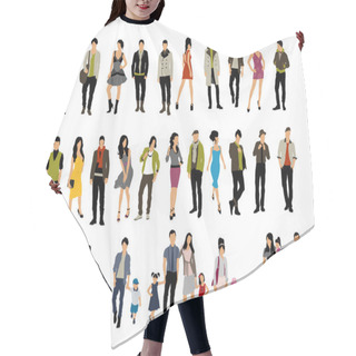 Personality  Different Vector Hair Cutting Cape