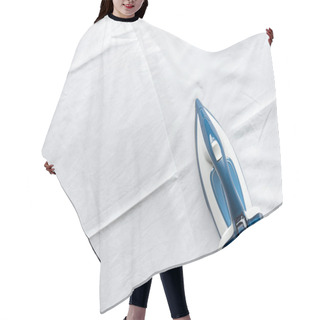 Personality  Iron On White Sheets Hair Cutting Cape