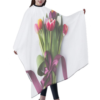 Personality  Tulips Hair Cutting Cape