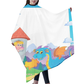 Personality  Fairy Tale Theme Frame 2 Hair Cutting Cape