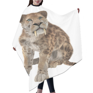 Personality  Big Cat Smilodon Hair Cutting Cape