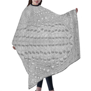 Personality  Crocodile Skin Texture, Black And White Hair Cutting Cape