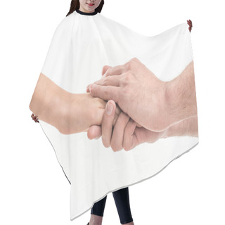 Personality  People Holding Hands Hair Cutting Cape