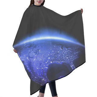 Personality  USA City Lights Hair Cutting Cape
