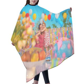 Personality  Baby Birthday In The Garden Hair Cutting Cape