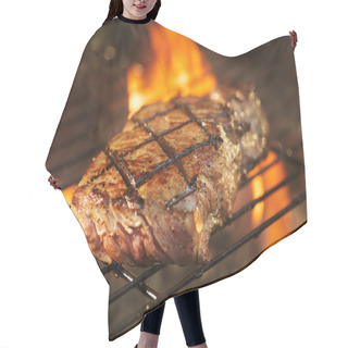 Personality  Beef Steak Hair Cutting Cape