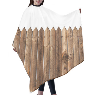 Personality  Wooden Fence Hair Cutting Cape