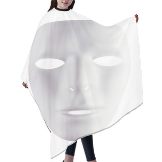 Personality  White Mask For Drama Hair Cutting Cape