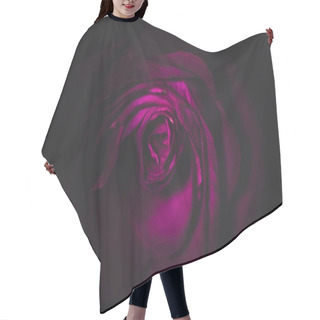 Personality  Dry Purple Rose In The Dark Hair Cutting Cape